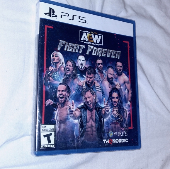 WWE 2K23/ AEW Fight Forever PS5 Game Bundle - Picture 2 of 3
